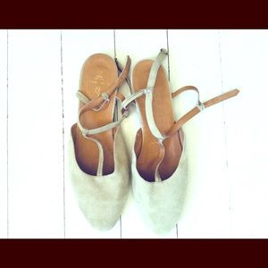 Ralph Lauren suede flats